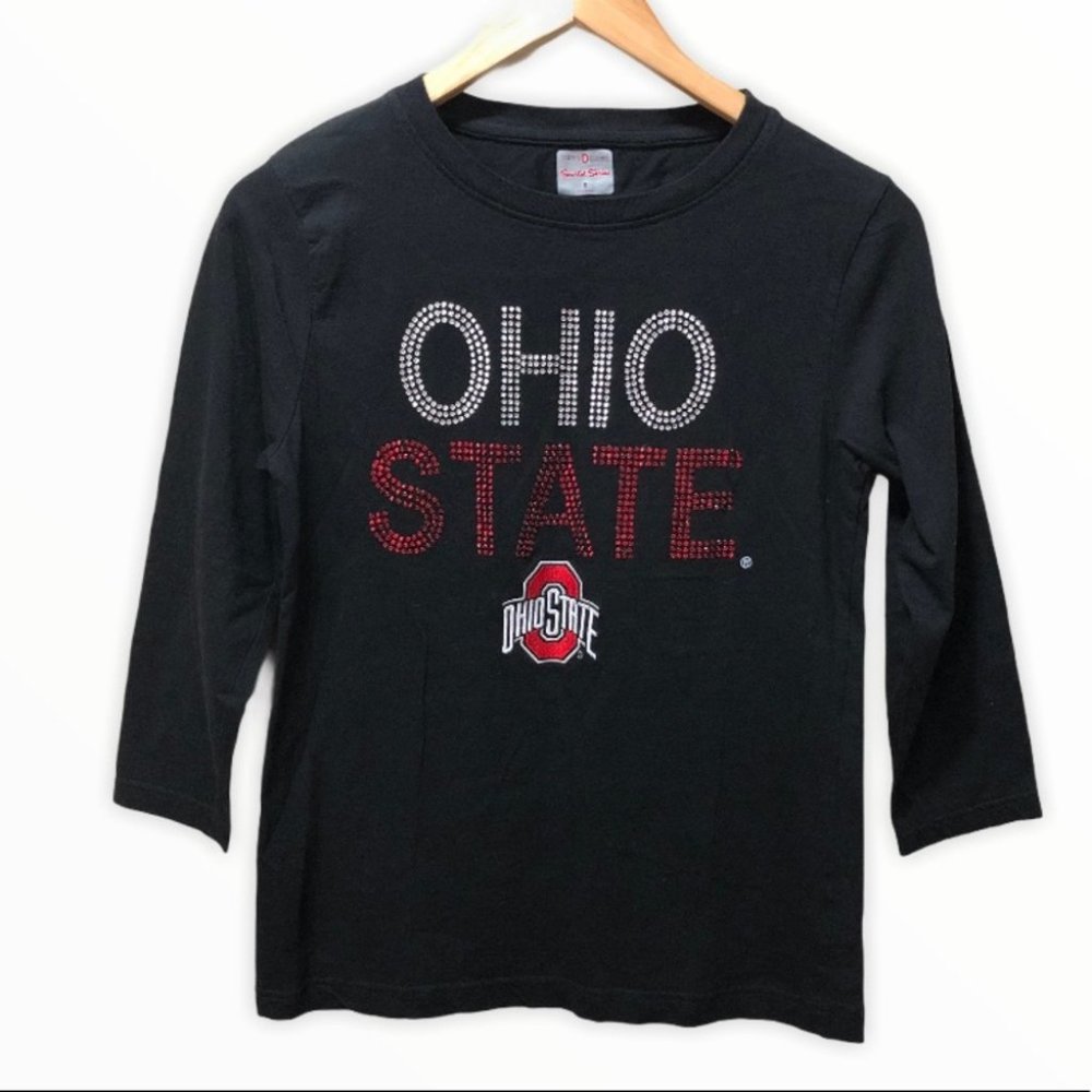 Ohio State Embellished Jeweled T-shirt